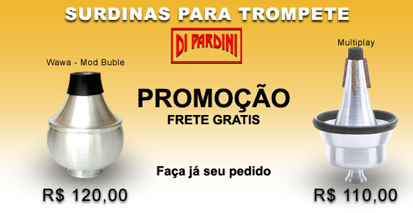 Surdinas para Trompete - Clique aqui para fazer o pedido